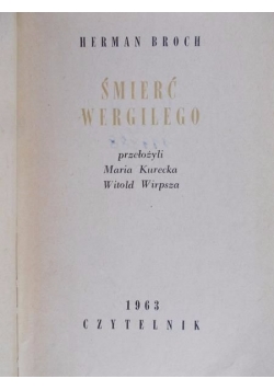 Śmierć Wergilego