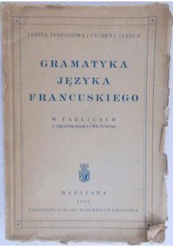 Gramatyka języka francuskiego, 1950 r.