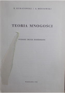Teoria mnogości