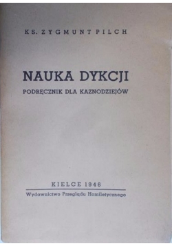 Nauka Dykcji ,1946 r.