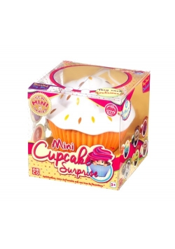 Mini cupcake Babeczka z niespodzianką pomarańczowa