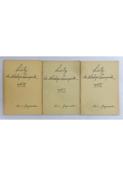 Listy do Młodego Nauczyciela, I-III