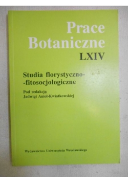 Prace Botaniczne LXIV