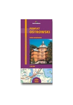 Powiat Ostrowski mapa