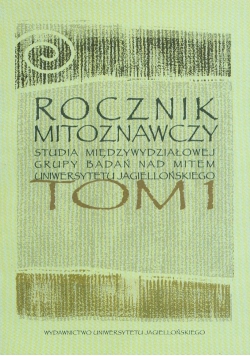 Rocznik mitoznawczy Tom 1