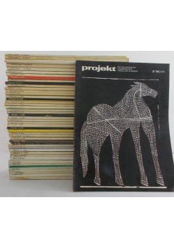Miesięcznik Projekt, roczniki 1974-1988