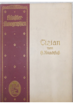 Cizian von B.Knackfuss, 1921r.