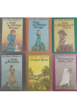 Lucy Maud Montgomery - zestaw 6 książęk