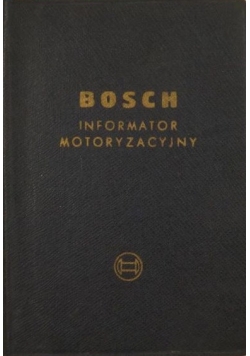 Bosch. Informator motoryzacyjny