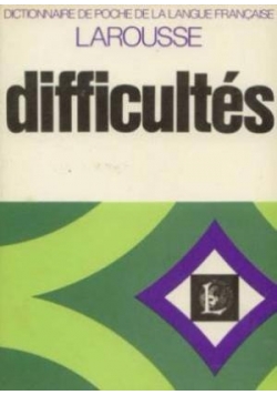 Difficultes