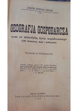 Grografja Gospodarcza, 1929 r.
