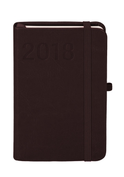 Kalendarz 2018 Formalizm A6 brązowy