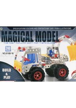 Magical Model Metalowa koparka 240 części