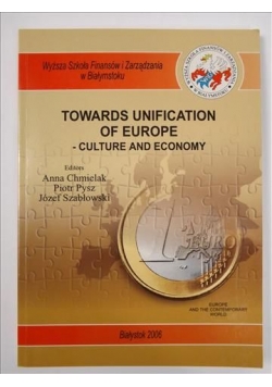 Towards Unification of Europe. Culture and Economy