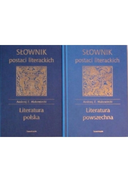 Słownik postaci literackich-zestaw 2 książek