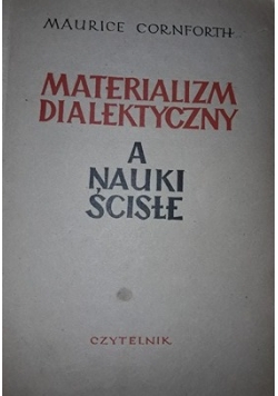 Materializm dialektyczny a nauki ścisłe , 1950 r.