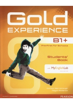 Gold Experience B1+ Students Book + DVD + MyEnglishLab