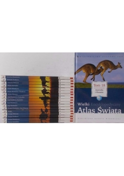 Wielki Encyklopedyczny Atlas Świata Biblioteka Gazety Wyborczej, 18 tomów
