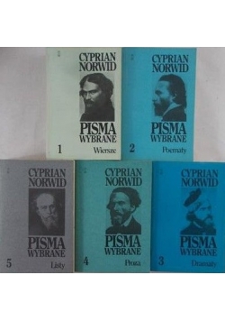 Pisma wybrane,Tom I-V