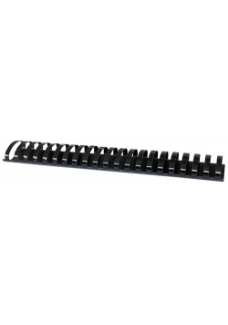 Grzbiety do bindowania Office Products A4 51 mm plastikowe 50 sztuk czarne