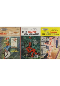 The saint goes West/The saint in New York/The saint on Guard