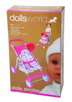 Wózek spacerowy dla lalek do 56 cm Deluxe