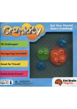 Crankity kółka zębate Gra logiczna