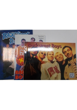 Backstreet boys, zestaw 3 książek