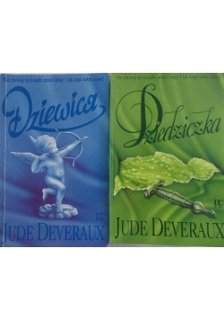 Zestaw 2 książek : Dziewica, Dziedziczka