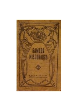 Gawędy Misjonarza, 1926r