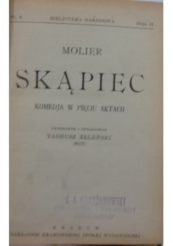 Skąpiec,1921r.