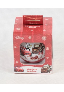 Bombka Led Kuba, na licencji Cars Disney