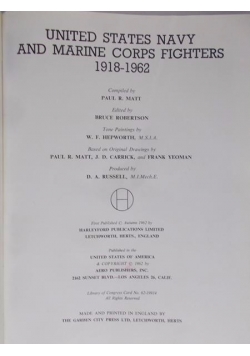 United States Navy and Marine Corps Fighters