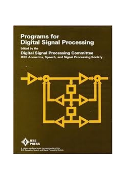Programs for Digital Signal Processing