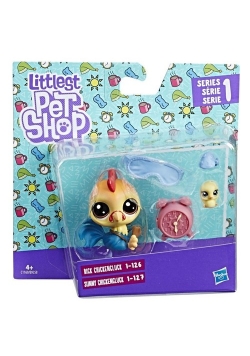 Littlest Pet Shop Rick Chickencluck Sunny Chickencluck