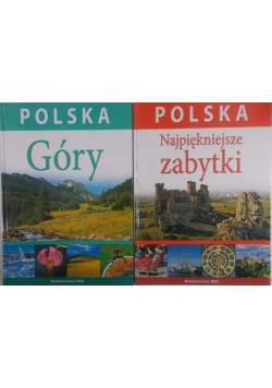 Zestaw 2 książek - Polska góry/Polska najpiękniejsze zabytki