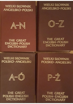Wielki słownik angielsko-polski, Tom I-IV