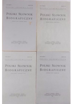 Polski Słownik Biograficzny, zeszyty 140-143