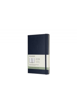 Kalendarz Moleskine 2018 szafirowy