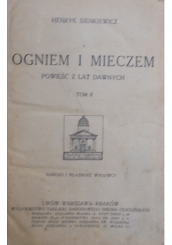 Ogniem i mieczem, Tom II