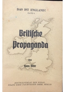 Britifche propaganda,1941r
