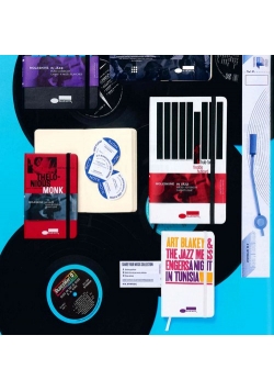 Notes Moleskine Limitowana Edycja Blue Note L gładki czarny