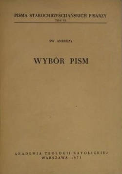 Wybór pism