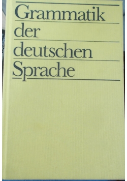 Gramatik der deutschen sprache