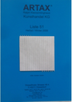 Liste 51 Herbst/ Winter 2008
