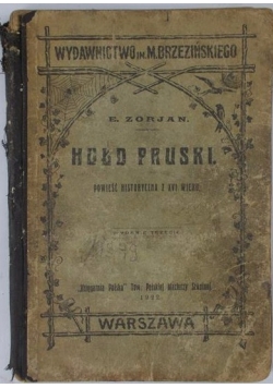 Hołd pruski, 1922 r.