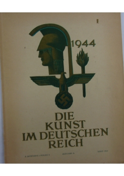 Die Kunst im Deutschen Reich,1944r.