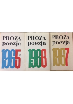 Proza poezja,1965,1966,1967