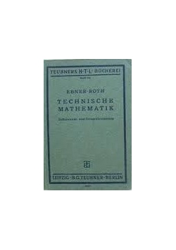 Technische mathematik, 1935 r.
