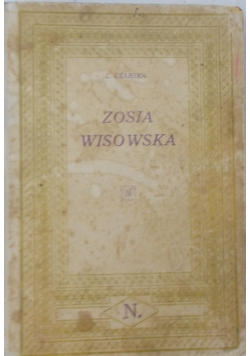 Zosia Wisowska,1925r.